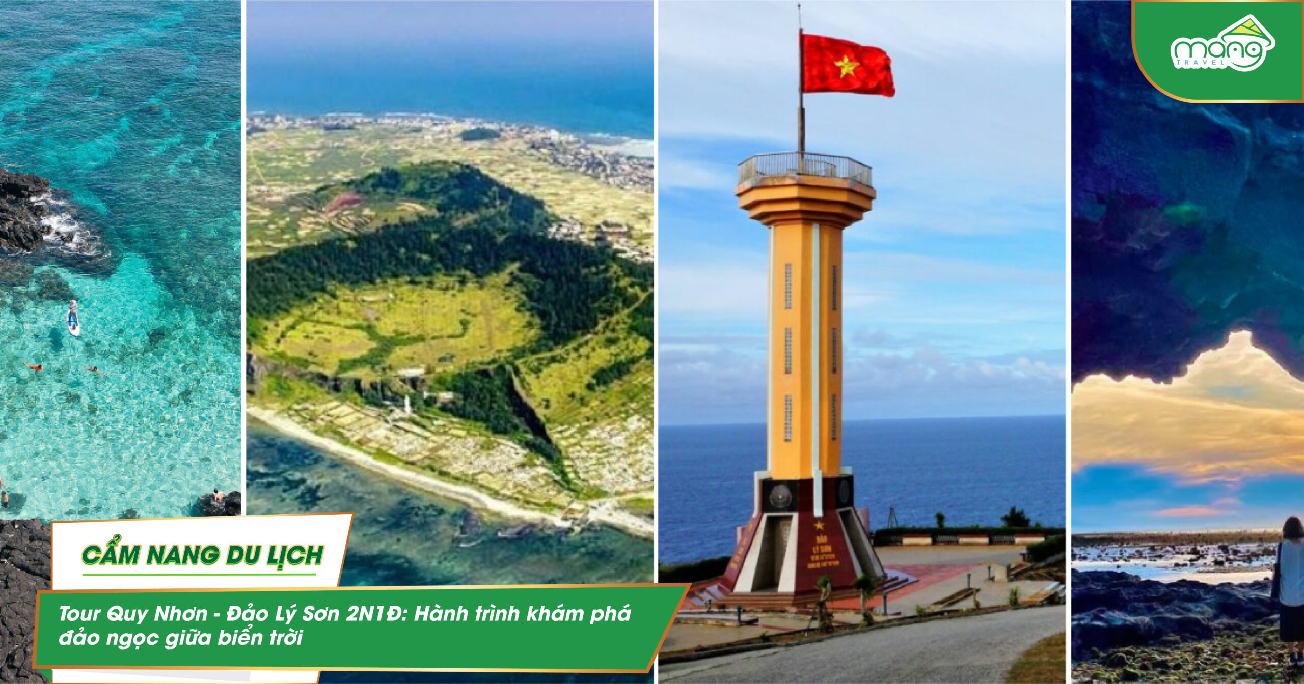 Tour Quy Nhơn – Đảo Lý Sơn 2N1Đ: Hành trình khám phá đảo ngọc giữa biển trời