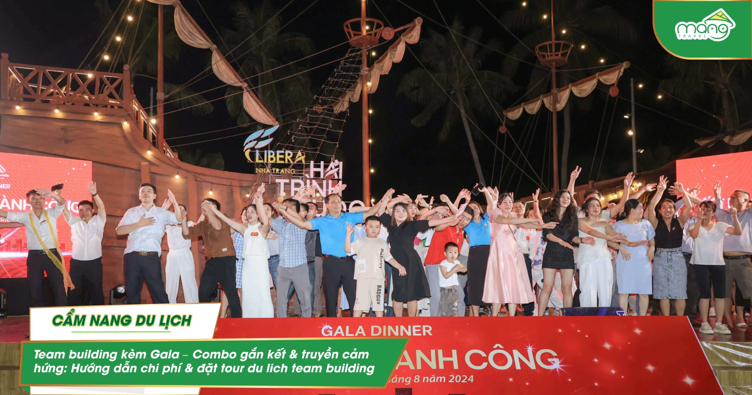 Team building kèm Gala – Combo gắn kết truyền cảm hứng: Hướng dẫn chi phí & đặt tour du lich team building chuyên nghiệp