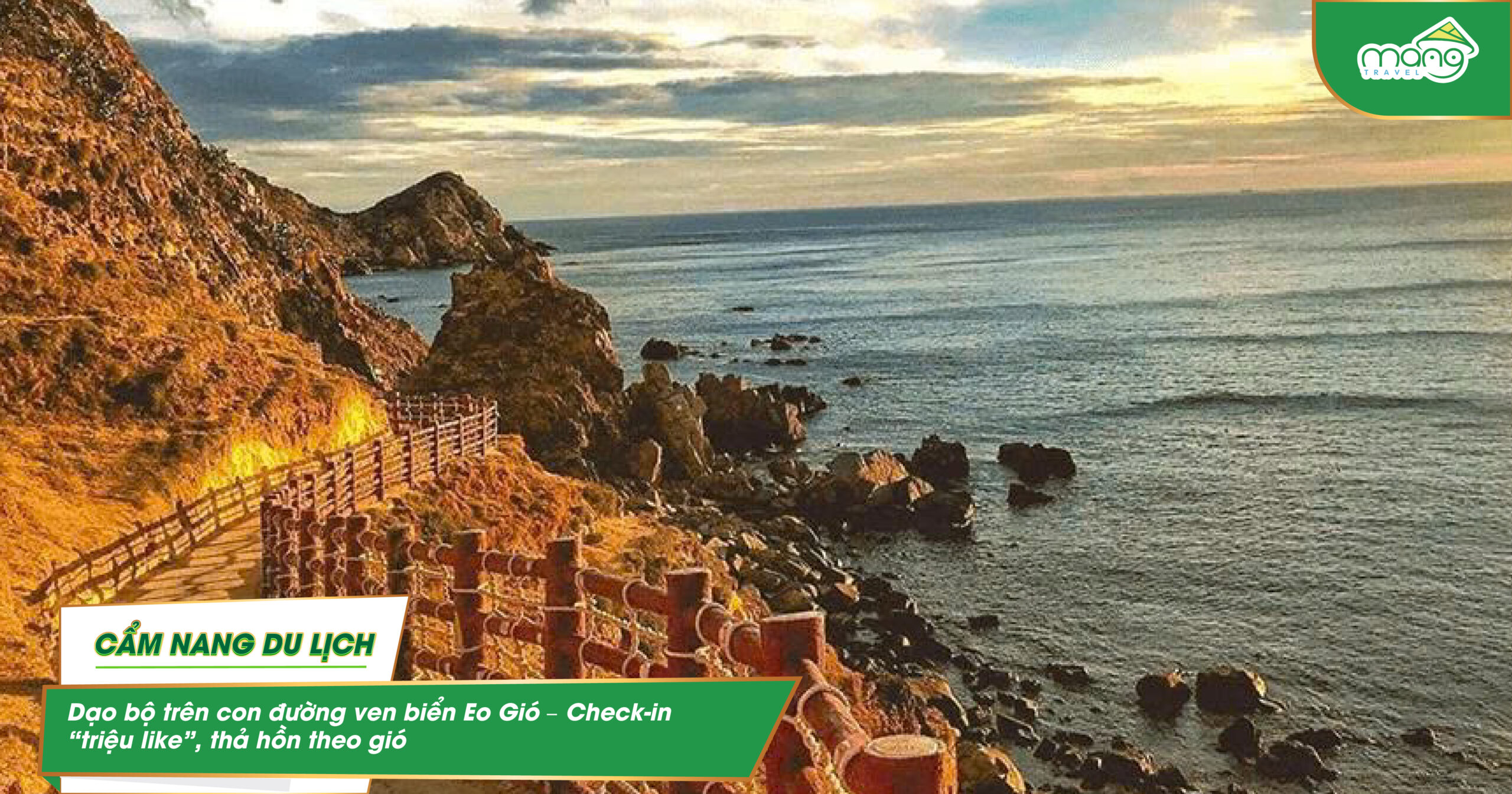 Dạo bộ trên con đường ven biển Eo Gió – Check-in “triệu like”, thả hồn theo gió