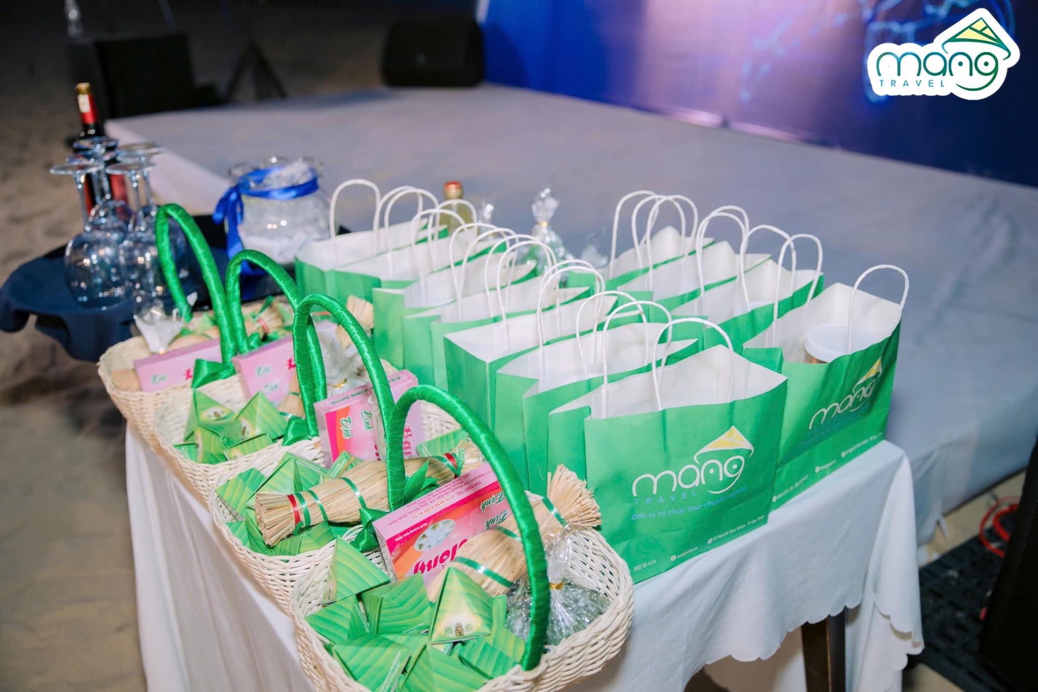 Những phần quà mà Măng Travel chuẩn bị tinh tế đến từng chi tiết