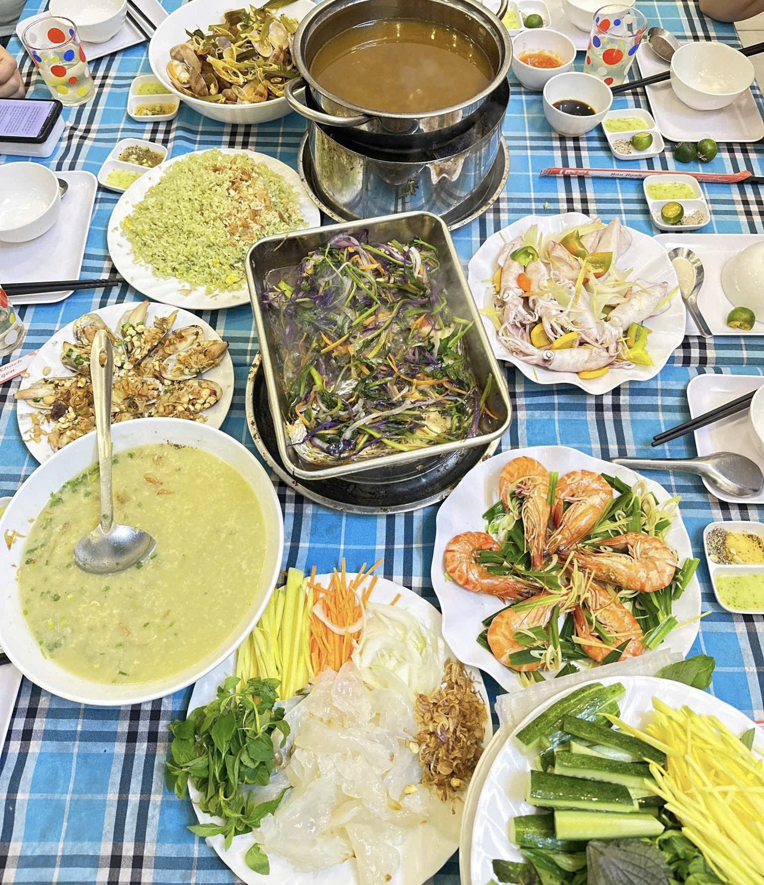 Menu tour Kỳ Co 1 ngày