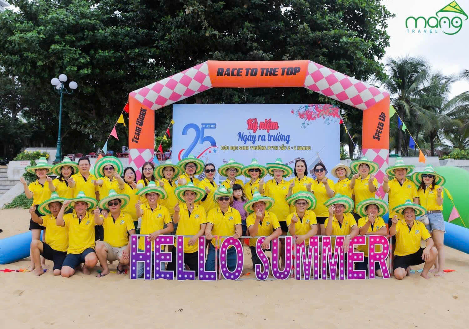 Team building do Măng Travel tổ chức