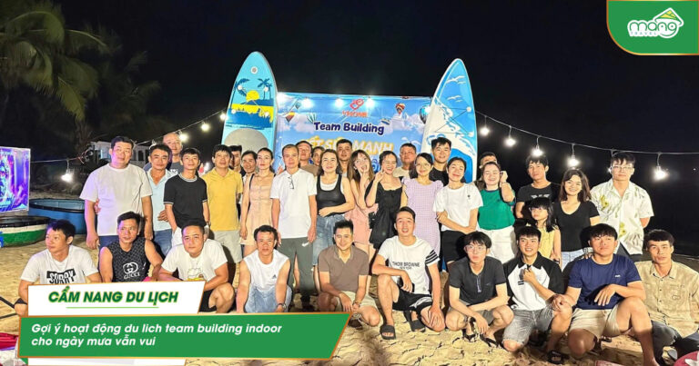 Gợi ý hoạt động cho du lich team building indoor cho ngày mưa vẫn vui