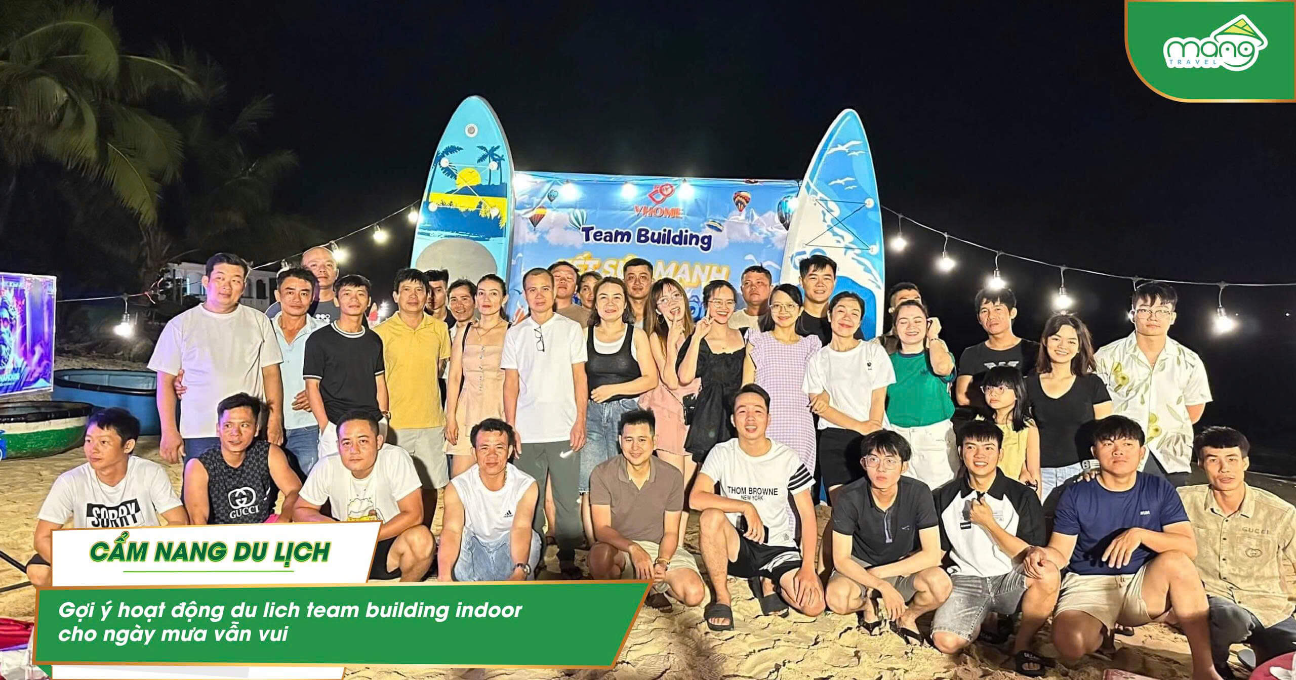 Gợi ý hoạt động cho du lich team building indoor cho ngày mưa vẫn vui